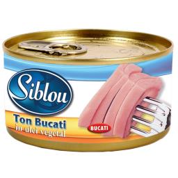 Siblou Ton Bucati In Ulei 185g