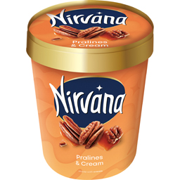 Nirvana Inghetata Pralines & Cream 310g