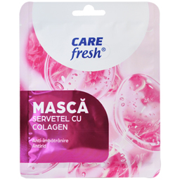 Care Fresh Masca Servetel Cu Colagen 30ml