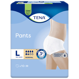 Tena Chilot Incontinenta Adulti Unisex, L, 10 Bucati