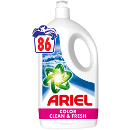 Ariel Detergent Lichid Color Clean & Fresh, 86 Spalari