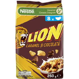 Lion Cereale Cu Pasta De Caramel Si Ciocolata 250g