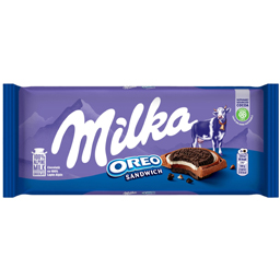 Milka Ciocolata Cu Lapte Oreo Sandwich 92g