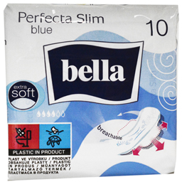 Bella Absorbante Igienice Subtiri Perfecta Slim Blue, 10 Bucati