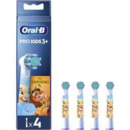 Oral-b Rezerve Pentru Periuta De Dinti Electrica Copii Kids 3+ Disney The Lion King, 4 Bucati