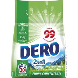 Dero Detergent Pudra Prospetimea Muntelui, 20 Spalari 1.5kg