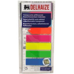Delhaize Index Autoadeziv, 8 Culori X 25 Buc.