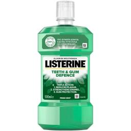 Listerine Apa De Gura Teeth & Gum Defence 500ml