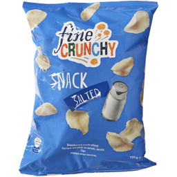 Fine Crunchy Snack Cu Sare 125g