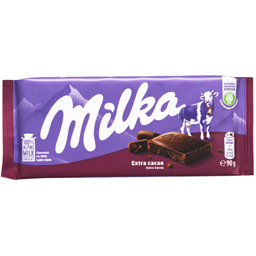 Milka Ciocolata Cu Lapte Si Extra Cacao 90g