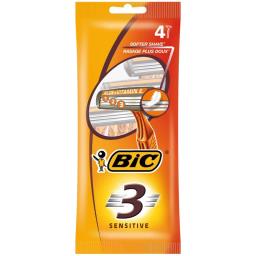 Bic Aparat De Ras Pentru Barbati, 3 Lame, 4 Bucati