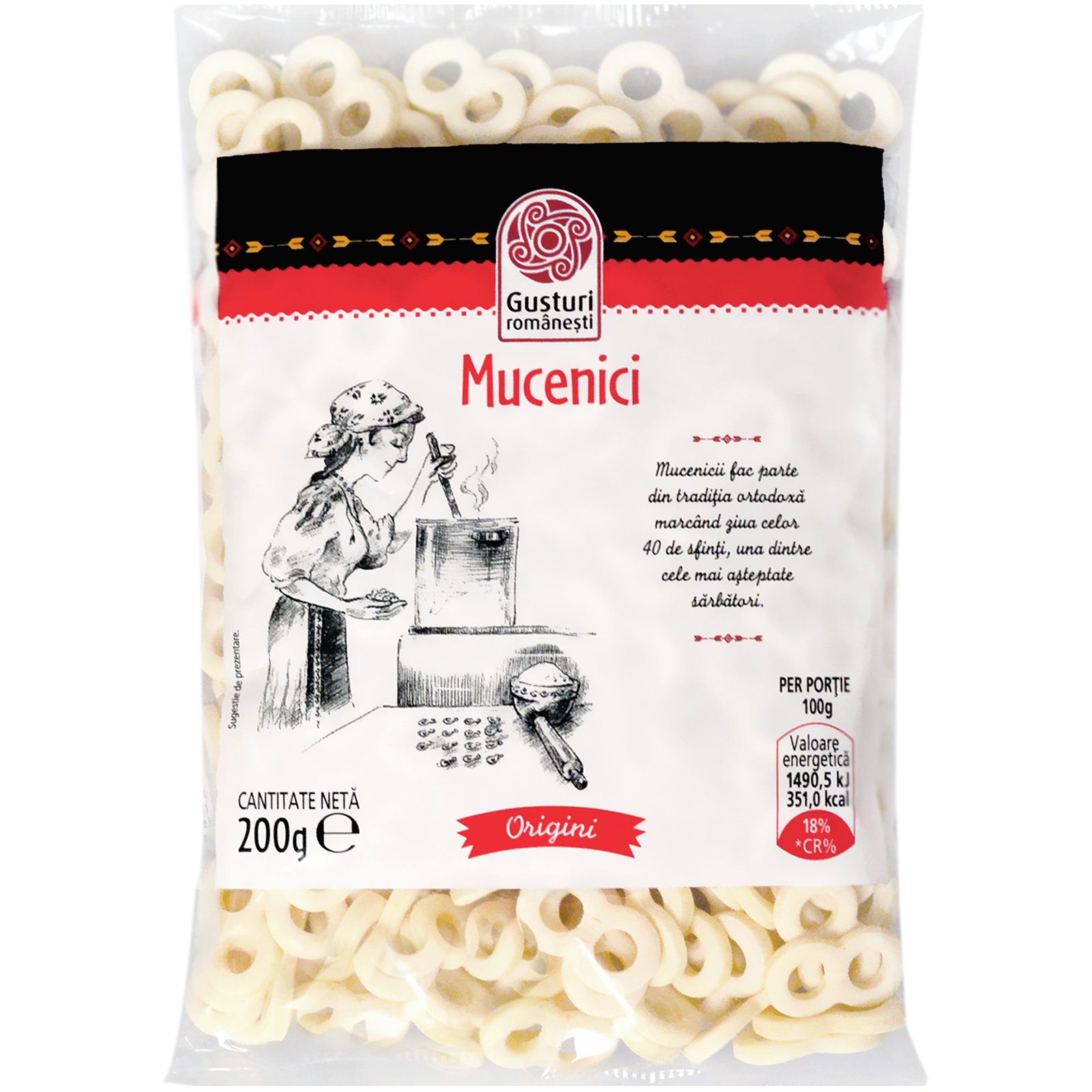 Gusturi romanesti Mucenici 200g