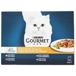 Gourmet Gold Hrana Umeda Pentru Pisici, Cu Ton, Miel, Curcan Si Rata In Sos 12x85g