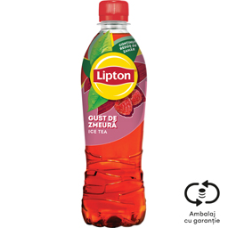 Lipton Bautura Racoritoare Cu Ceai Negru Si Suc De Zmeura 0.5l