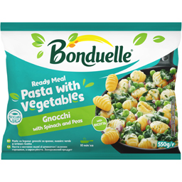 Bonduelle Gnocchi Cu Spanac, Mazare Verde Si Branza Ricotta 550g