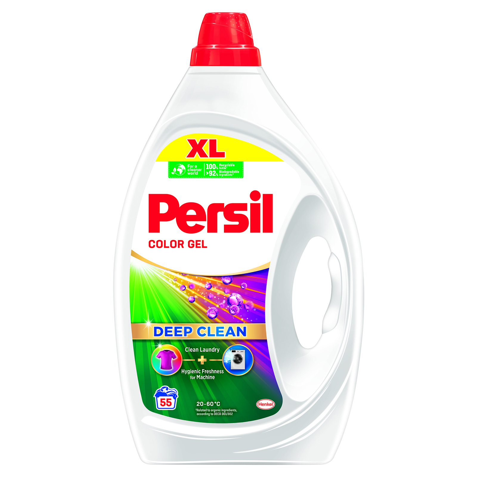 Detergent Color Gel, 55 spalari 2475ml