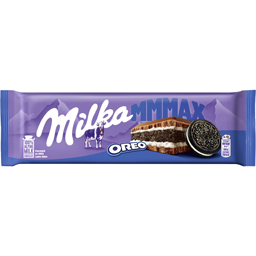 Milka Ciocolata Cu Lapte Alpin Si Biscuiti Oreo 300g