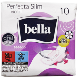 Bella Absorbante Igienice Subtiri Perfecta Slim Violet, 10 Bucati
