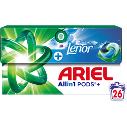 Ariel Detergent Touch Of Lenor, 26 Capsule