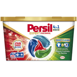 Persil Detergent 4in1 Discs Expert Stain Removal, 20 Capsule