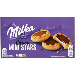 Milka Mini Biscuiti Cu Ciocolata Choco Mini Stars 150g