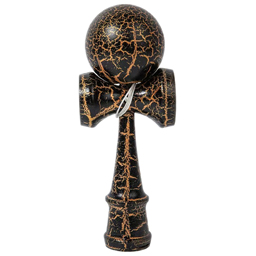 Flippy Kendama X Originala, Profesionala, Flippy, Cracked, Din Lemn, 18 Cm, Diverse Culori