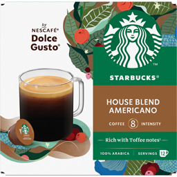 Starbucks Cafea Americano House Blend, 12 Capsule