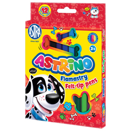 Astra Carioci Scolare, 12 Culori, Diverse Modele