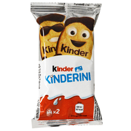 Kinderini Biscuiti Ornati Cu Crema De Lapte Si Cacao Kinderinni 25g