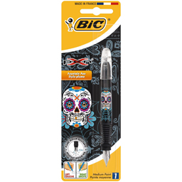 Bic Stilou Reincarcabil Xpen Skull Edition, Penita Medie