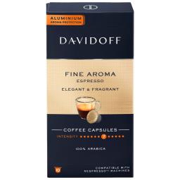 Davidoff Cafea Fine Aroma Espresso, 10 Capsule