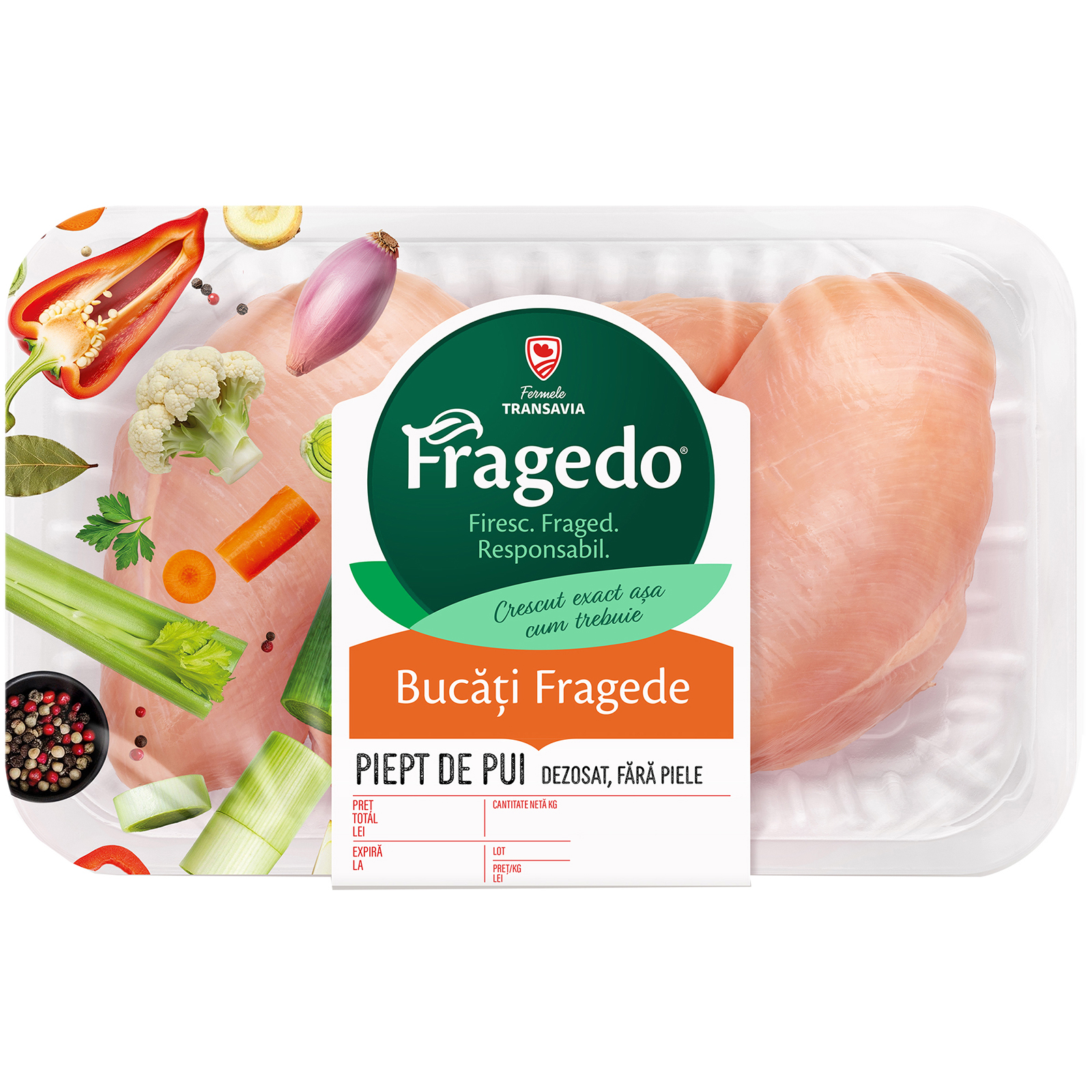 Piept de pui dezosat fara piele
