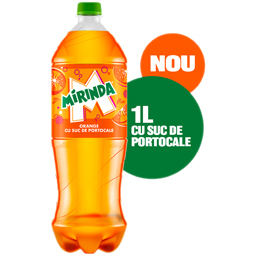 Mirinda Bautura Racoritoare Carbogazoasa Cu Suc De Portocale 1l
