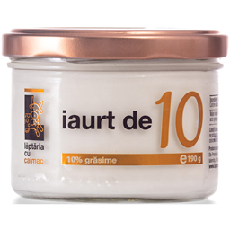 Laptaria Cu Caimac Iaurt 10% Grasime 190g