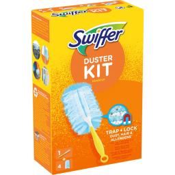 Swiffer Pamatuf Pentru Praf, 1 Maner + 4 Rezerve