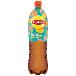 Lipton Bautura Racoritoare Cu Ceai Negru Si Suc De Portocale Si Mango 1.5l