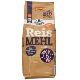 Bauckhof Faina Integrala De Orez Fara Gluten 500g