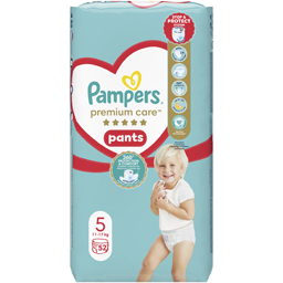Pampers Scutece Chilotel Bebelusi Marimea 5, 12-17 Kg, 52 Buc