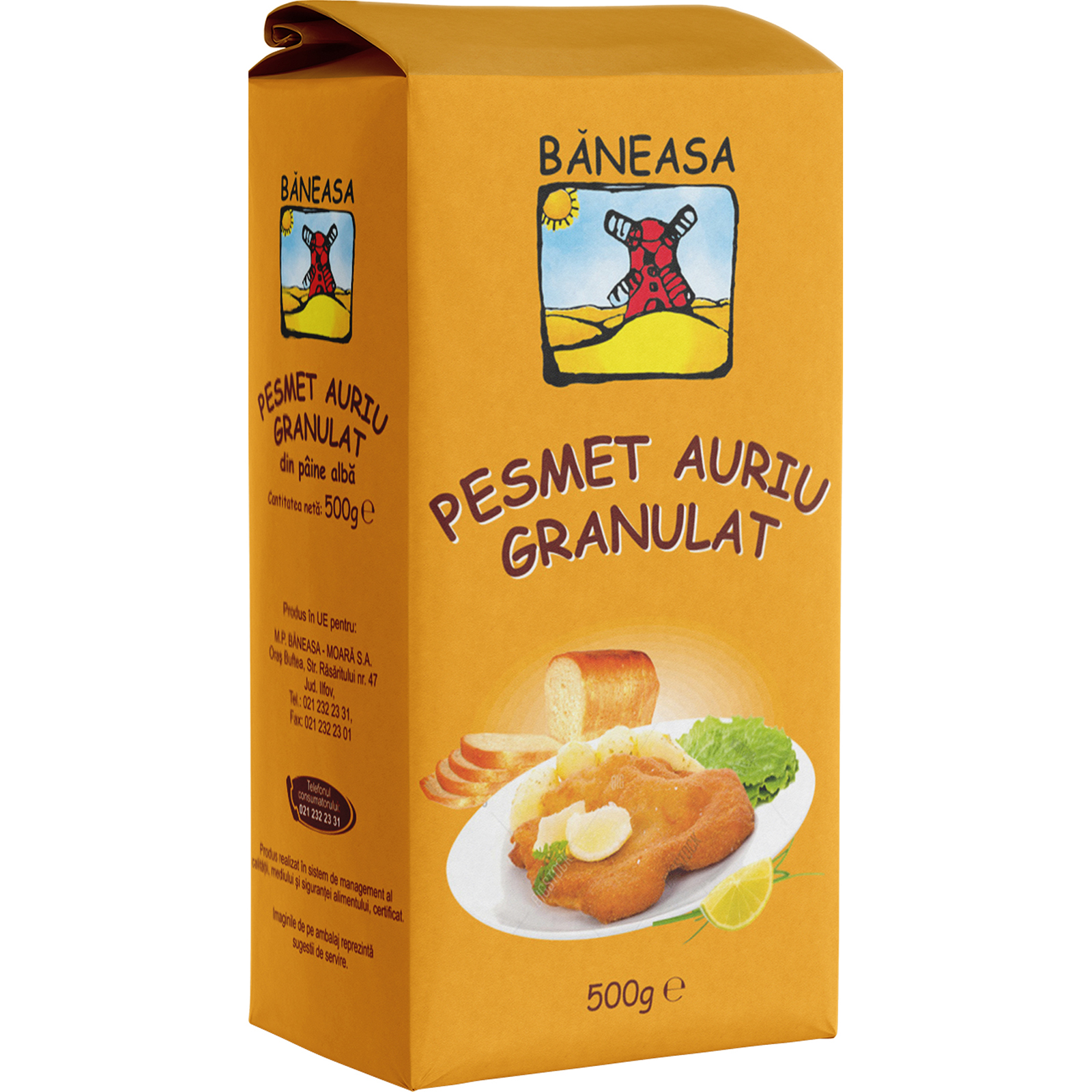 Pesmet auriu granulat 500g