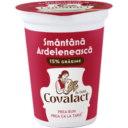 Covalact De Tara Smantana Ardeleneasca 15% Grasime 370g