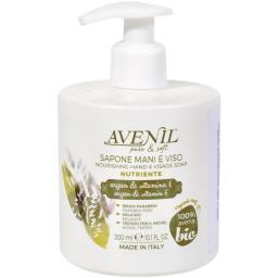 Avenil Sapun Lichid De Maini & Fata Cu Lapte Si Ovaz 300ml