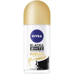 Nivea Deodorant Roll-on Black&white Silky Smooth 50ml