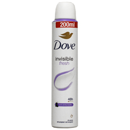 Dove Deodorant Spray Invisible Fresh 200ml