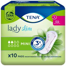 Tena Absorbante Incontinenta Lady Slim Mini, 10 Bucati