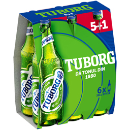 Tuborg Bere Lager 5+1 X 0.33l