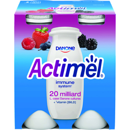 Actimel Iaurt De Baut Cu Fructe De Padure 4x100g