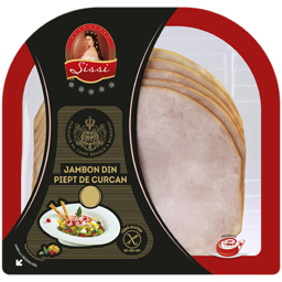 Sissi Jambon Din Piept De Curcan Feliat 170g