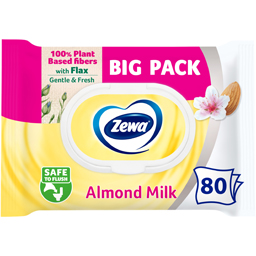 Hartie igienica umeda Almond, 80 bucati
