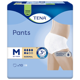 Tena Chilot Incontinenta Pentru Adulti Unisex, M, 10 Bucati