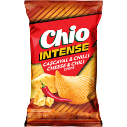 Chio Chipsuri Din Cartofi Cu Gust De Cascaval Si Chilli 120g
